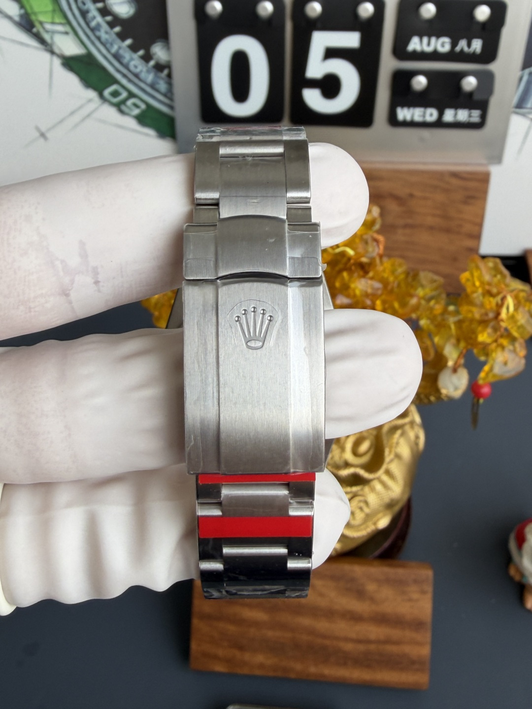 Rolex Oyster Perpetual 134303 Steel & Yellow Gold Slate Dial 1:1 Best Replica 41mm - Image 12