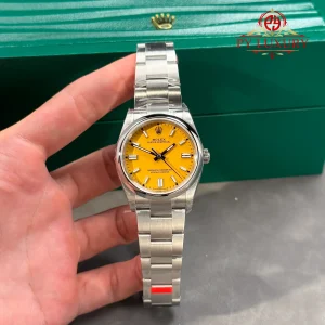 Rolex Oyster Perpetual 36 126000 Yellow Dial 1:1 Best Replica VSF 36mm