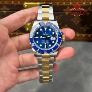 Đồng Hồ Rolex Submariner Date 126613LB Demi Mặt Xanh Dương Rep 11 41mm