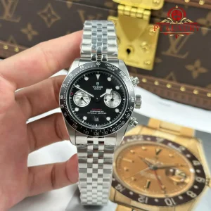 Đồng Hồ Tudor Black Bay Chrono 79360N-0001 Mặt Đen Replica 1:1 TWF 41mm