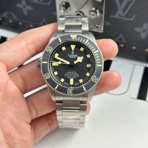 Đồng Hồ Tudor Pelagos LHD Titanium 25610tnl-0001 Mặt Đen Replica 1:1 Nhà Máy VS 42mm