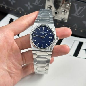 Đồng Hồ Vacheron Constantin Historiques 222 Mặt Xanh Dương 1:1 Replica 8+ Factory 37mm
