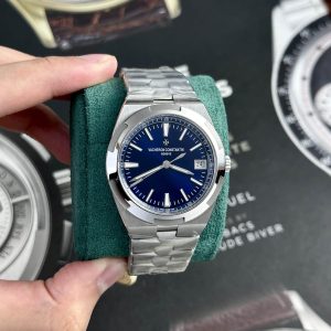 Đồng Hồ Vacheron Constantin Overseas 4500V Mặt Xanh Lam Rep 1:1 41mm