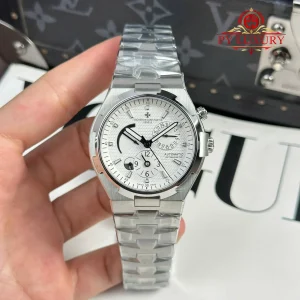Vacheron Constantin Overseas Dual Time 47450/B01A-9226 Silver Dial Best Replica 42mm