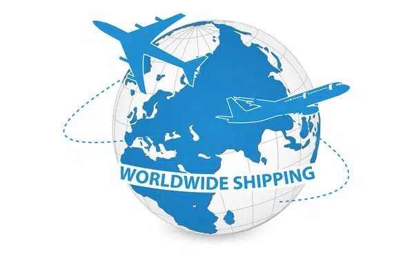 Worldwide shipping