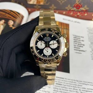 Rolex Daytona 126528LN Le Mans 18K Yellow Gold Plating 1:1 Best Replica Gained Weight 198g QF 40mm