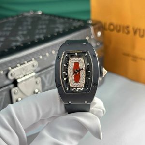 Đồng Hồ Richard Mille RM07-01 Ceramic Red Lip Jasper Dial Replica Cao Nhất 45.32 x 32.3mm