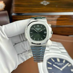 Đồng Hồ Patek Philippe Nautilus 5711/1A-014 Mặt Xanh Olive Tinh Chỉnh Max Options 40mm