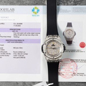 Đồng Hồ Hublot Big Bang One Click Full Pavé Độ Full Kim Cương Tự Nhiên 39mm